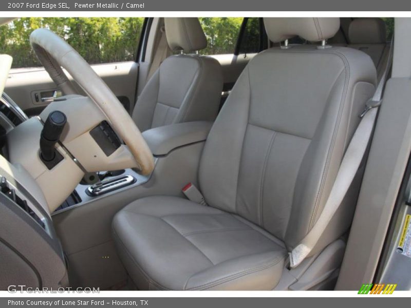 Pewter Metallic / Camel 2007 Ford Edge SEL