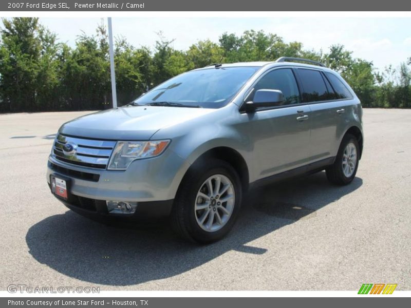 Pewter Metallic / Camel 2007 Ford Edge SEL