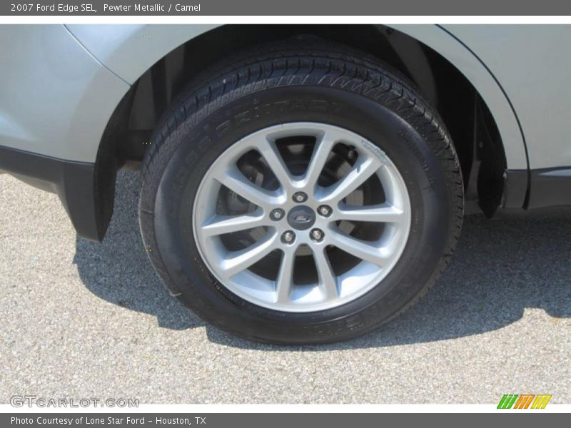 Pewter Metallic / Camel 2007 Ford Edge SEL
