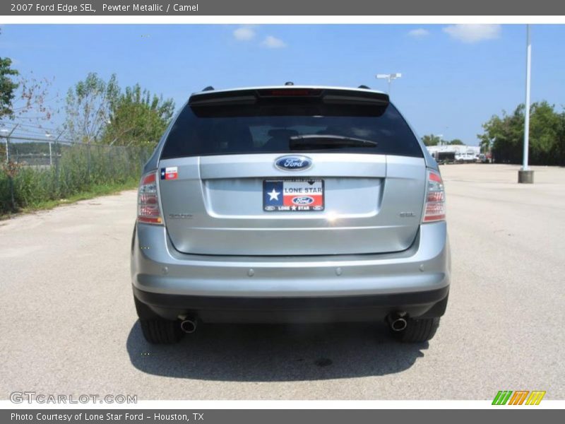 Pewter Metallic / Camel 2007 Ford Edge SEL