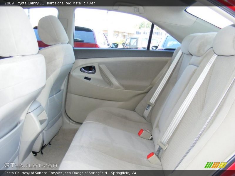 Barcelona Red Metallic / Ash 2009 Toyota Camry LE