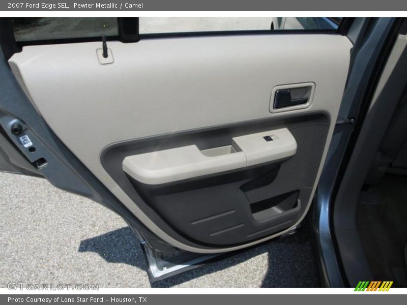 Pewter Metallic / Camel 2007 Ford Edge SEL