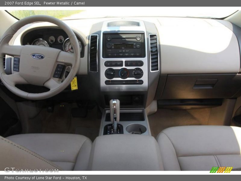 Pewter Metallic / Camel 2007 Ford Edge SEL