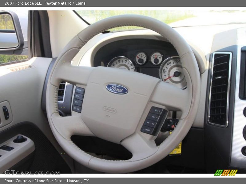 Pewter Metallic / Camel 2007 Ford Edge SEL
