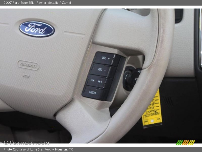 Pewter Metallic / Camel 2007 Ford Edge SEL