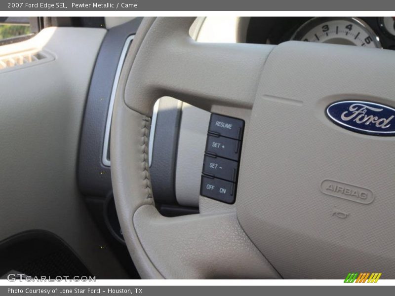 Pewter Metallic / Camel 2007 Ford Edge SEL