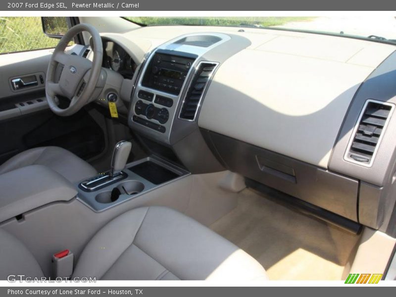 Pewter Metallic / Camel 2007 Ford Edge SEL