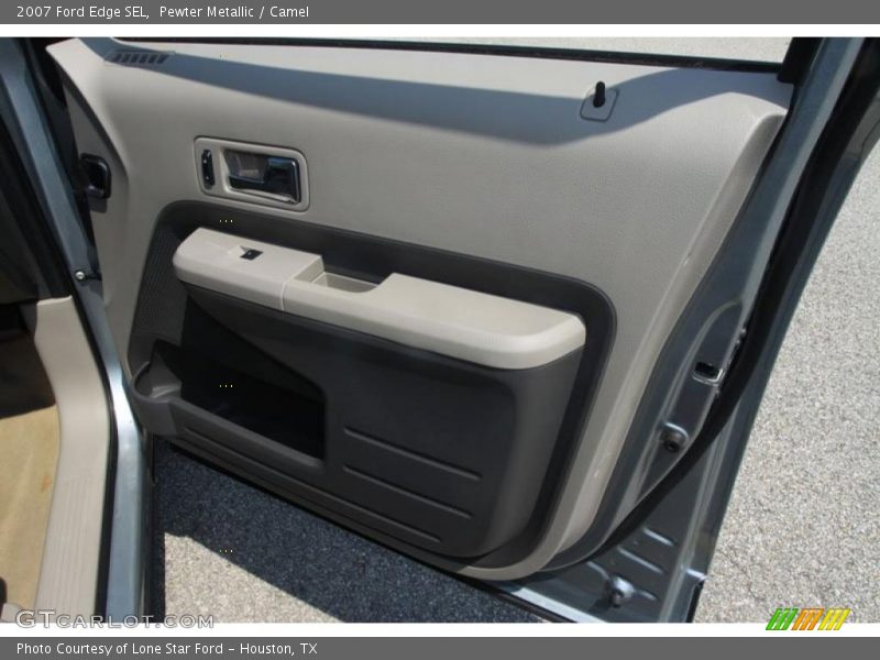 Pewter Metallic / Camel 2007 Ford Edge SEL