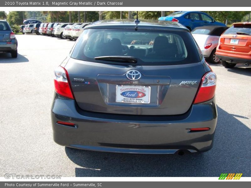 Magnetic Gray Metallic / Dark Charcoal 2010 Toyota Matrix 1.8