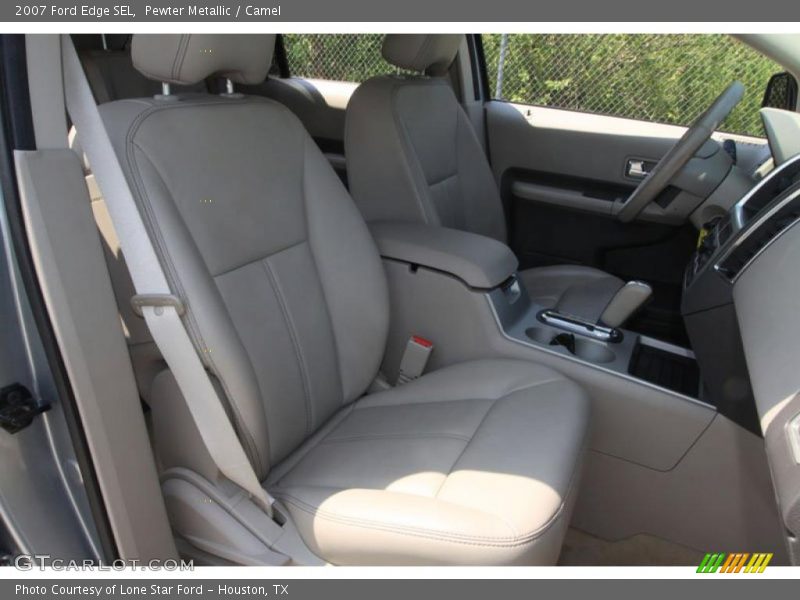 Pewter Metallic / Camel 2007 Ford Edge SEL