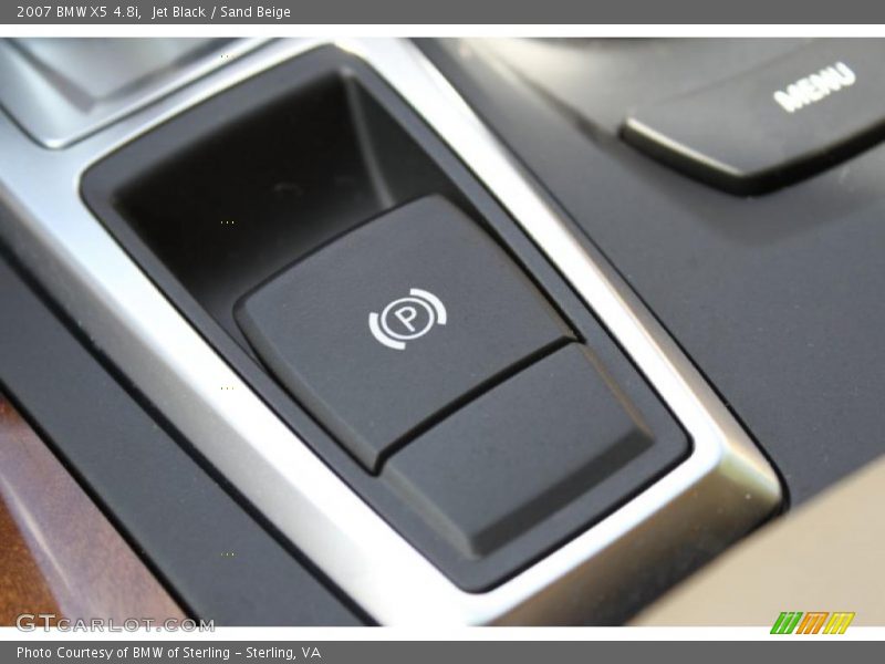 Jet Black / Sand Beige 2007 BMW X5 4.8i