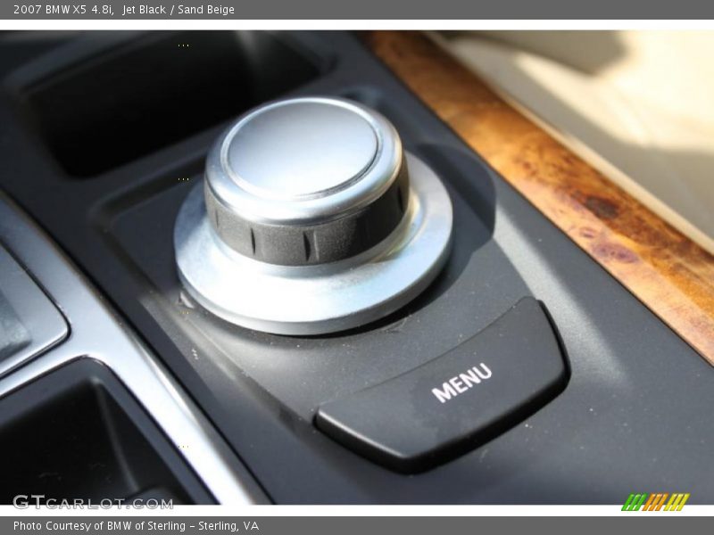 Jet Black / Sand Beige 2007 BMW X5 4.8i