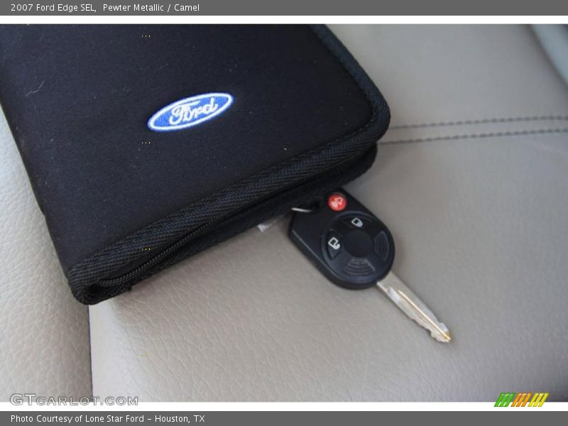 Pewter Metallic / Camel 2007 Ford Edge SEL