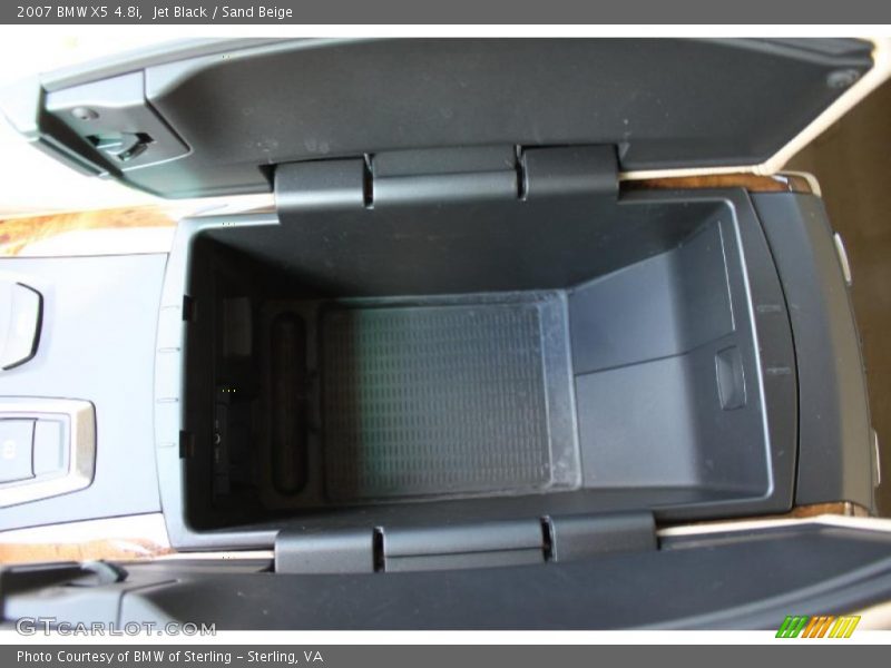 Jet Black / Sand Beige 2007 BMW X5 4.8i