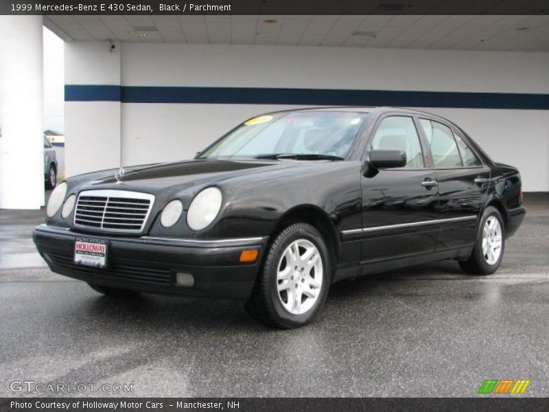 Black / Parchment 1999 Mercedes-Benz E 430 Sedan