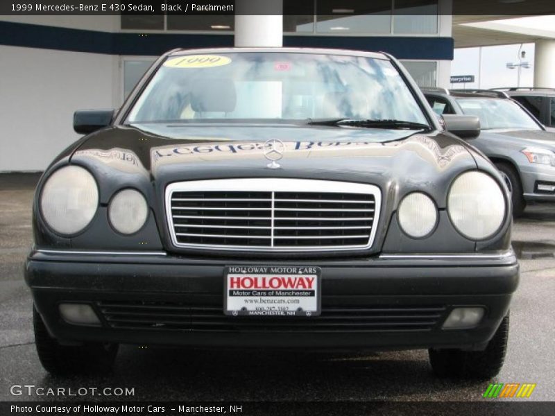 Black / Parchment 1999 Mercedes-Benz E 430 Sedan