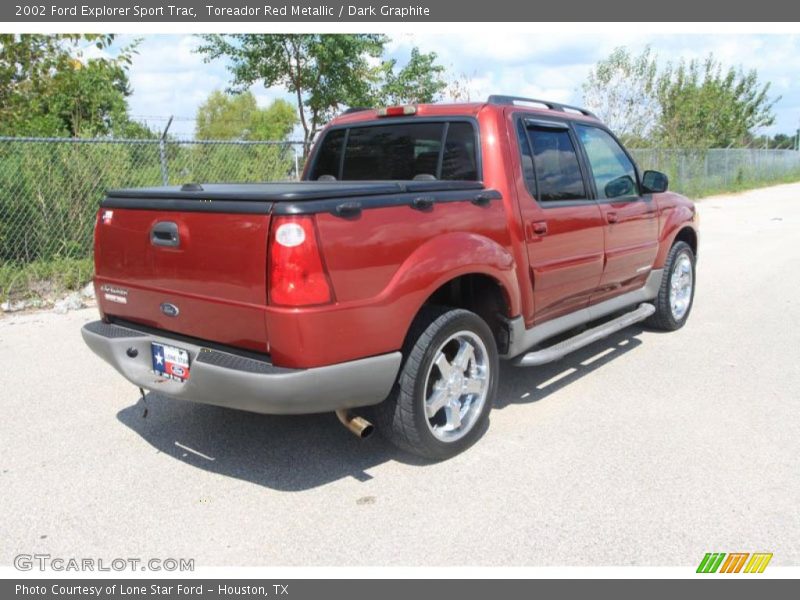 Toreador Red Metallic / Dark Graphite 2002 Ford Explorer Sport Trac