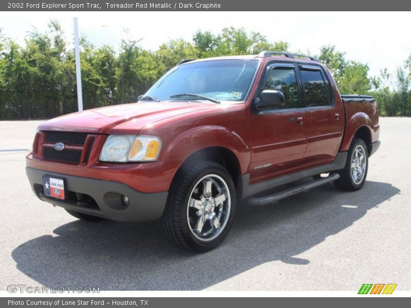 Toreador Red Metallic / Dark Graphite 2002 Ford Explorer Sport Trac