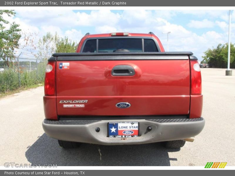 Toreador Red Metallic / Dark Graphite 2002 Ford Explorer Sport Trac
