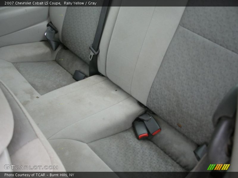 Rally Yellow / Gray 2007 Chevrolet Cobalt LS Coupe