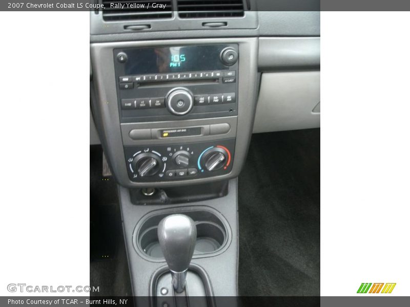 Rally Yellow / Gray 2007 Chevrolet Cobalt LS Coupe