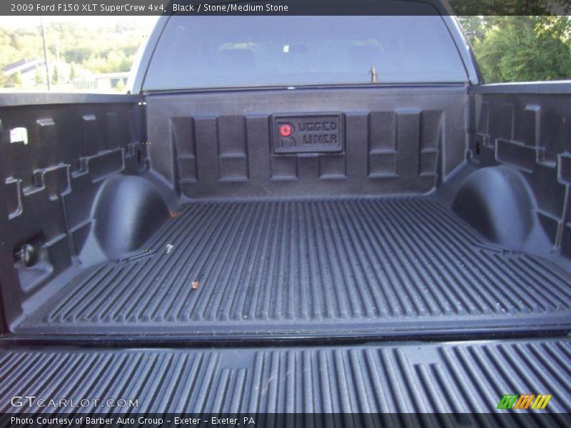 Black / Stone/Medium Stone 2009 Ford F150 XLT SuperCrew 4x4