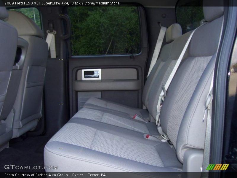 Black / Stone/Medium Stone 2009 Ford F150 XLT SuperCrew 4x4