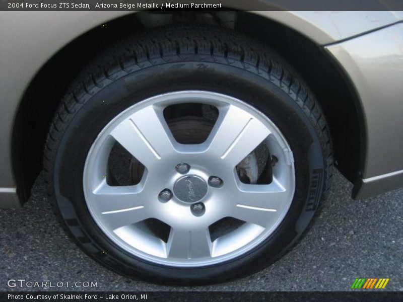 Arizona Beige Metallic / Medium Parchment 2004 Ford Focus ZTS Sedan