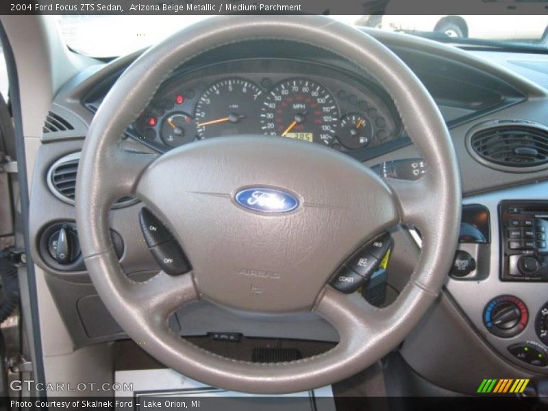 Arizona Beige Metallic / Medium Parchment 2004 Ford Focus ZTS Sedan