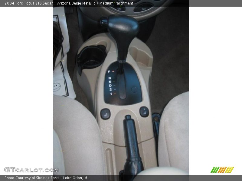 Arizona Beige Metallic / Medium Parchment 2004 Ford Focus ZTS Sedan