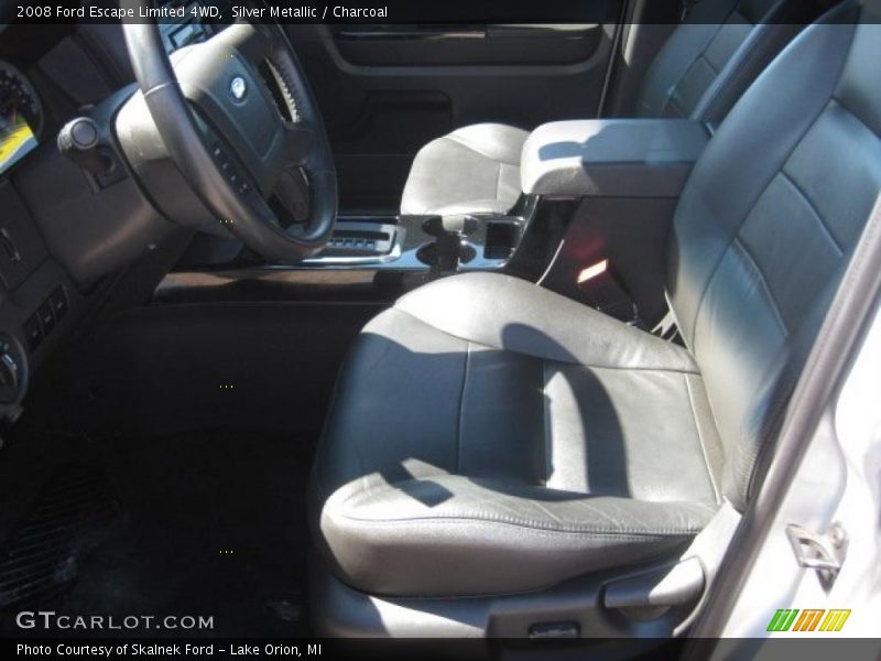 Silver Metallic / Charcoal 2008 Ford Escape Limited 4WD