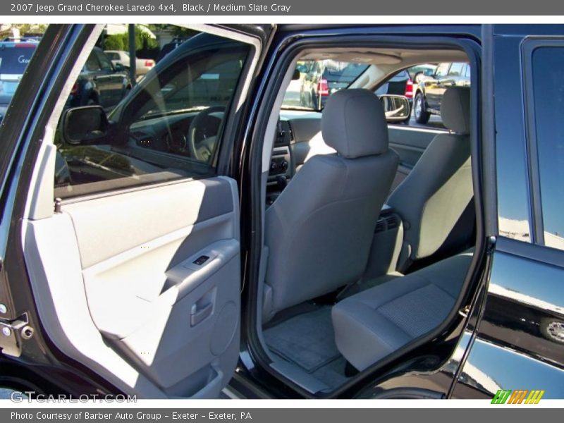 Black / Medium Slate Gray 2007 Jeep Grand Cherokee Laredo 4x4