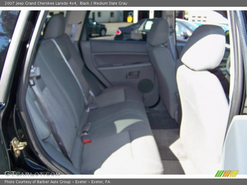 Black / Medium Slate Gray 2007 Jeep Grand Cherokee Laredo 4x4
