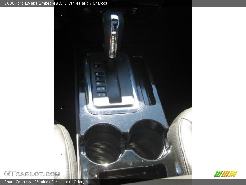 Silver Metallic / Charcoal 2008 Ford Escape Limited 4WD