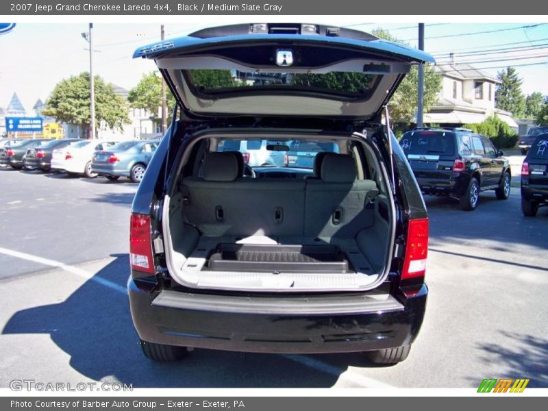 Black / Medium Slate Gray 2007 Jeep Grand Cherokee Laredo 4x4