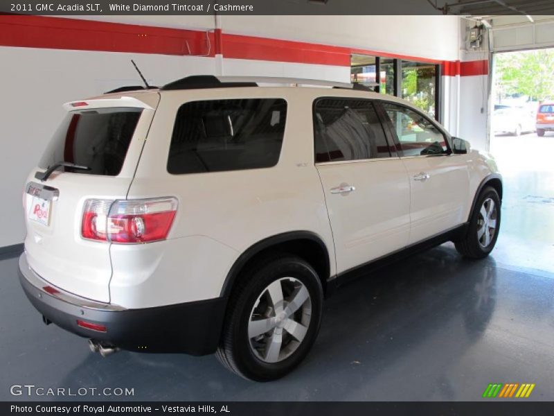 White Diamond Tintcoat / Cashmere 2011 GMC Acadia SLT