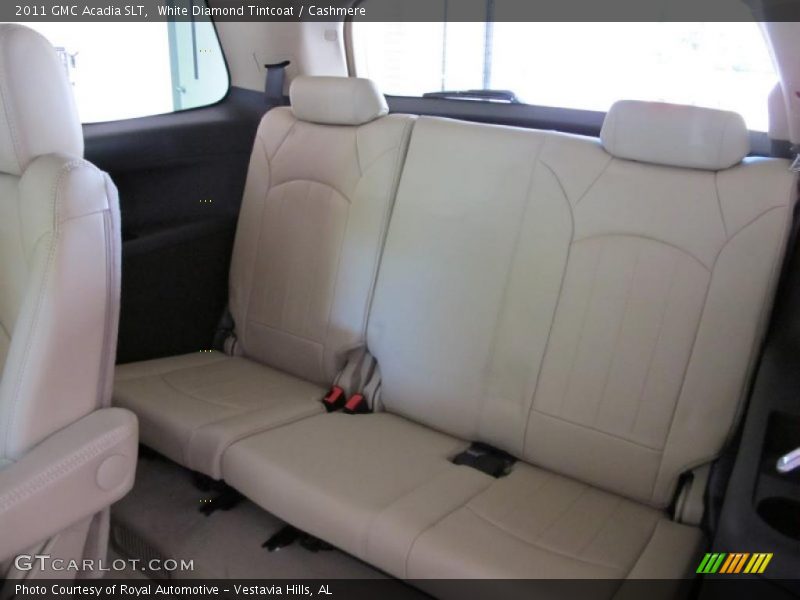 White Diamond Tintcoat / Cashmere 2011 GMC Acadia SLT