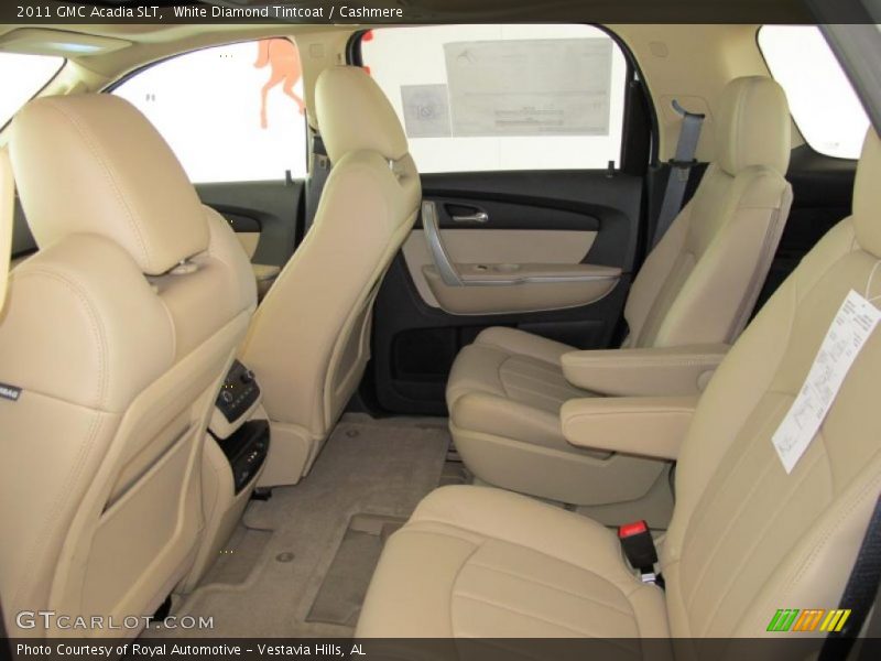 White Diamond Tintcoat / Cashmere 2011 GMC Acadia SLT