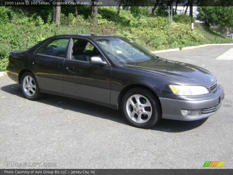 Graphite Gray Metallic / Black 2000 Lexus ES 300 Sedan