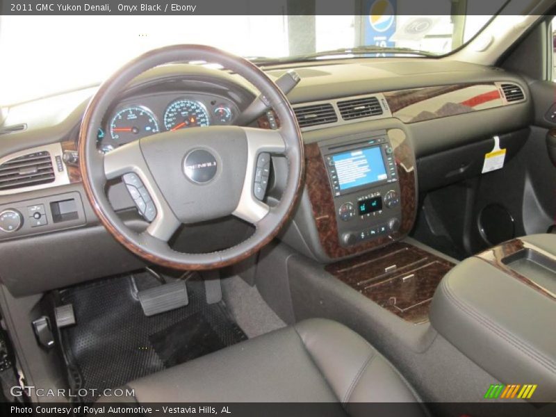 Onyx Black / Ebony 2011 GMC Yukon Denali