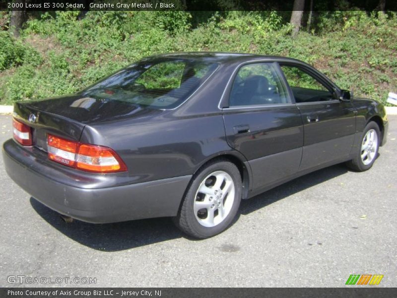 Graphite Gray Metallic / Black 2000 Lexus ES 300 Sedan