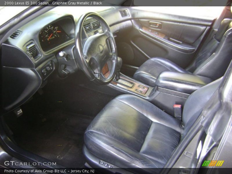 Graphite Gray Metallic / Black 2000 Lexus ES 300 Sedan