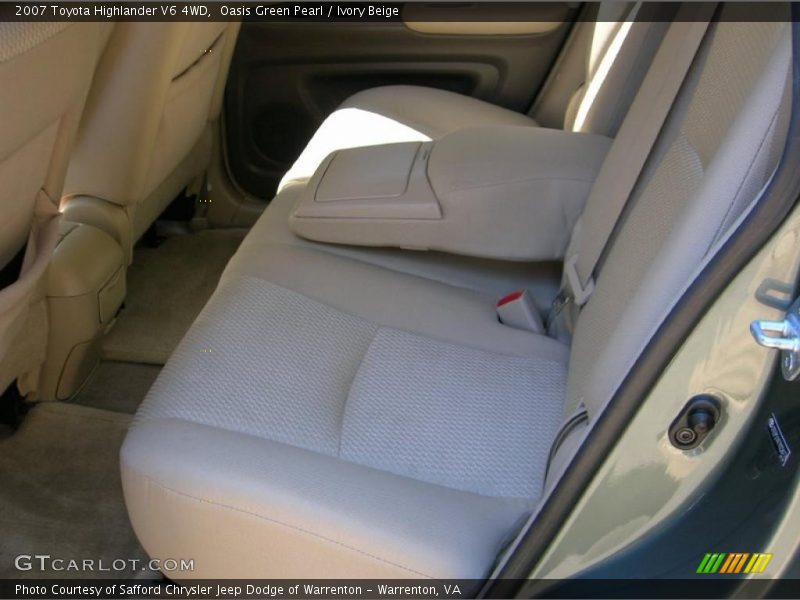 Oasis Green Pearl / Ivory Beige 2007 Toyota Highlander V6 4WD