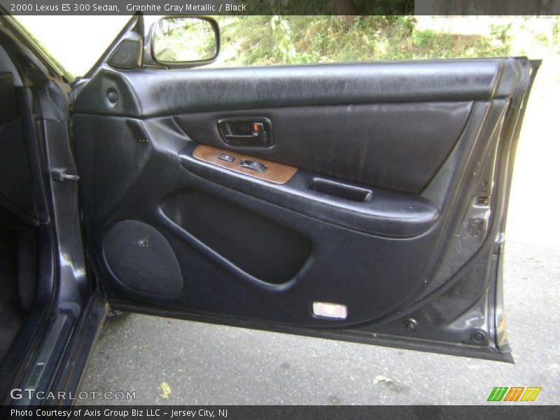 Graphite Gray Metallic / Black 2000 Lexus ES 300 Sedan