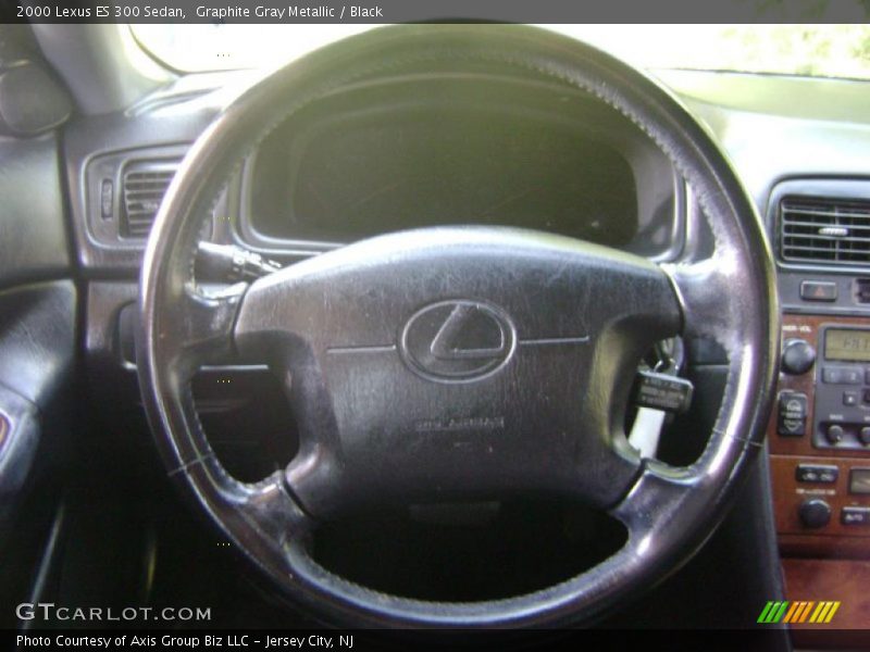 Graphite Gray Metallic / Black 2000 Lexus ES 300 Sedan