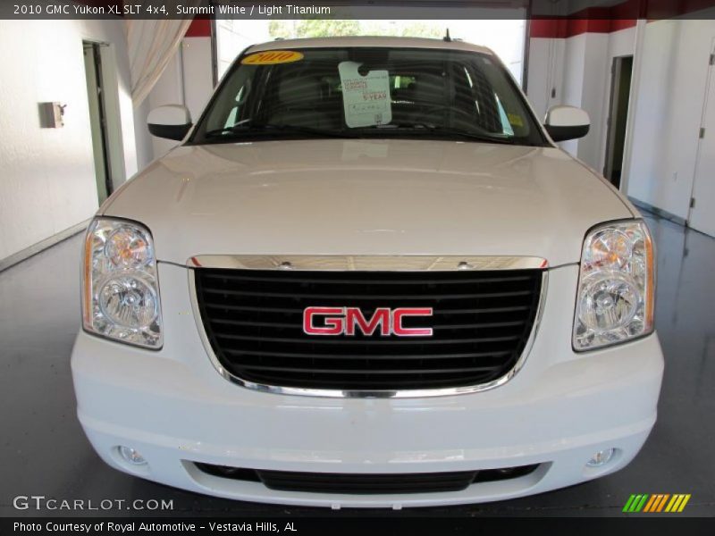 Summit White / Light Titanium 2010 GMC Yukon XL SLT 4x4