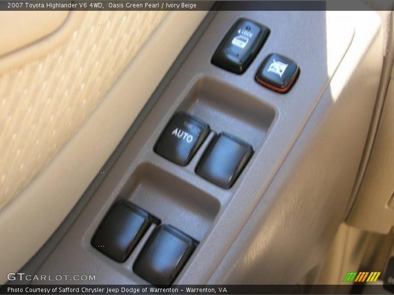 Oasis Green Pearl / Ivory Beige 2007 Toyota Highlander V6 4WD