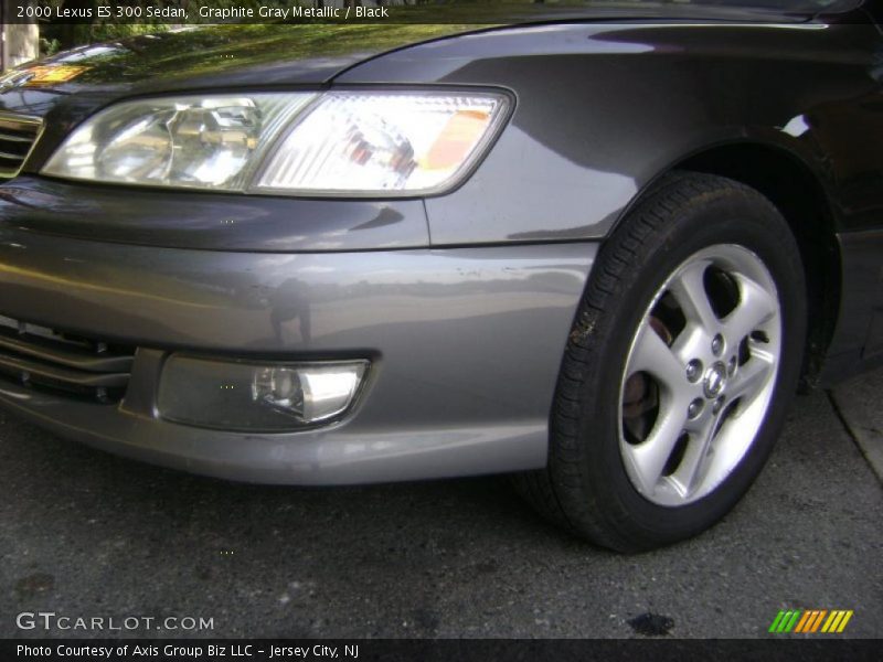 Graphite Gray Metallic / Black 2000 Lexus ES 300 Sedan
