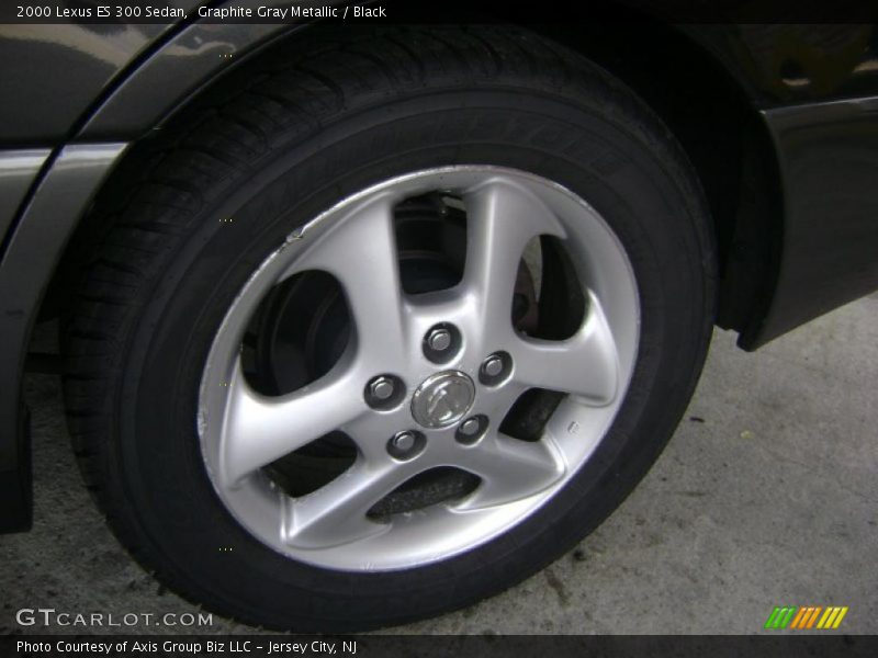 Graphite Gray Metallic / Black 2000 Lexus ES 300 Sedan