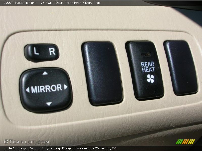 Oasis Green Pearl / Ivory Beige 2007 Toyota Highlander V6 4WD